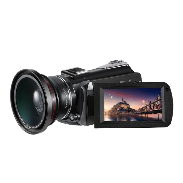 ORDRO AC5 4K HD Night Vision WiFi 12X Optical Zoom Digital Video DV Camera Camcorder, Standard, Standard + Microphone, Standard + Microphone + Handheld Stand, Standard+ Microphone + Fill Light ORDRO AC5 4K HD Night Vision WiFi 12X Optical Zoom Digital Video DV Camera Camcorder, Standard, Standard + Microphone, Standard + Microphone + Handheld Stand, Standard+ Microphone + Fill Light